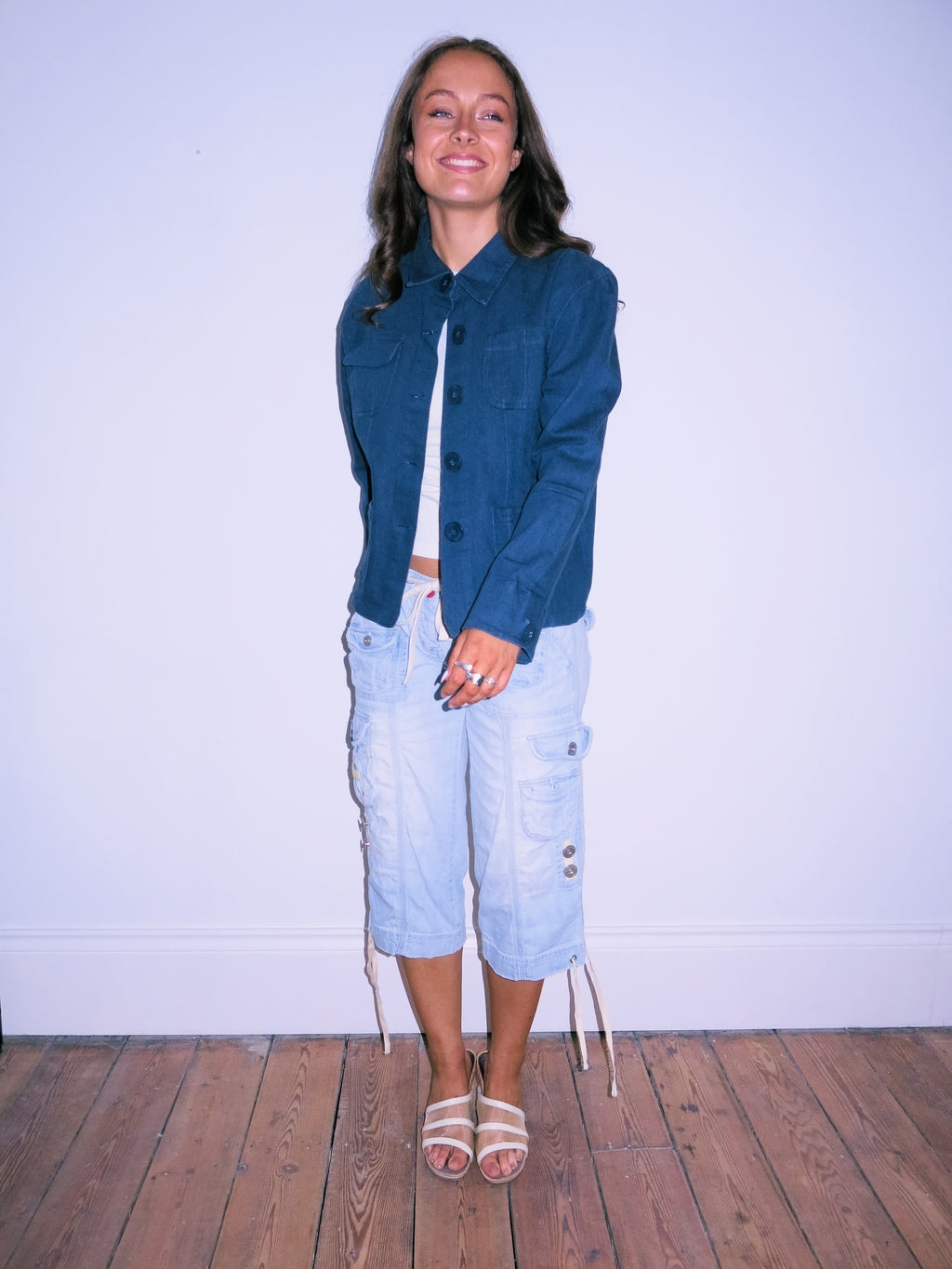 Pannelled Denim Jacket