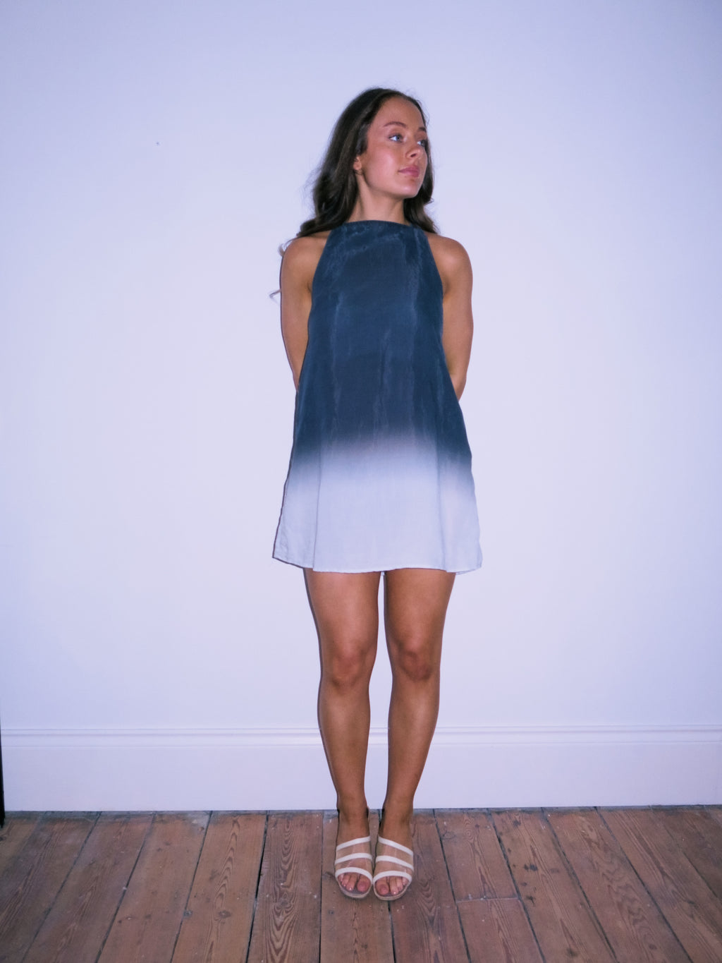 Slip Gradient Mini Dress