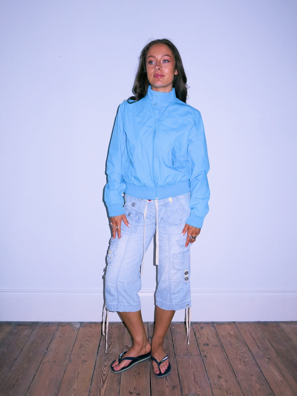Blue Bomber Jacket