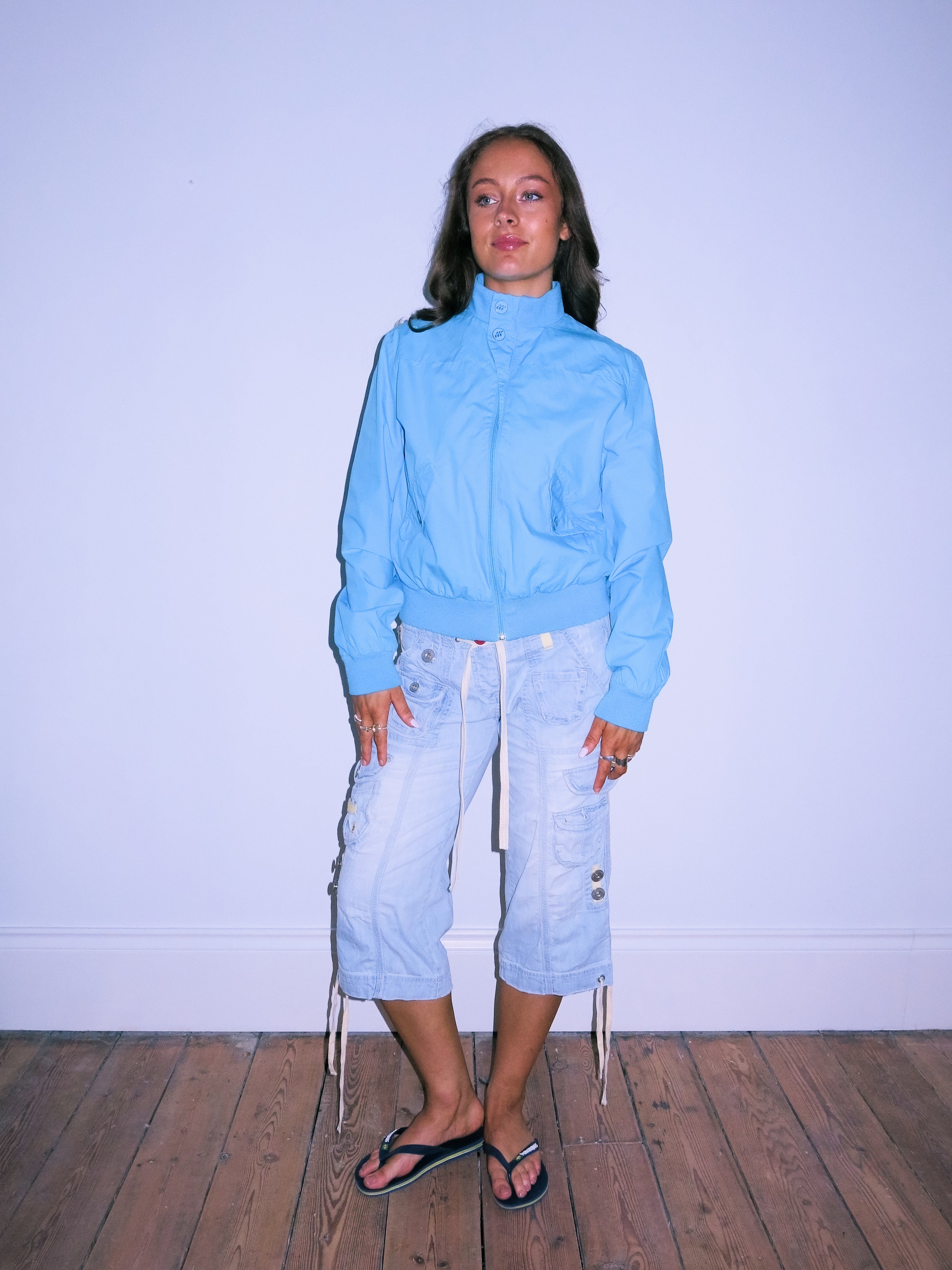 Blue Bomber Jacket