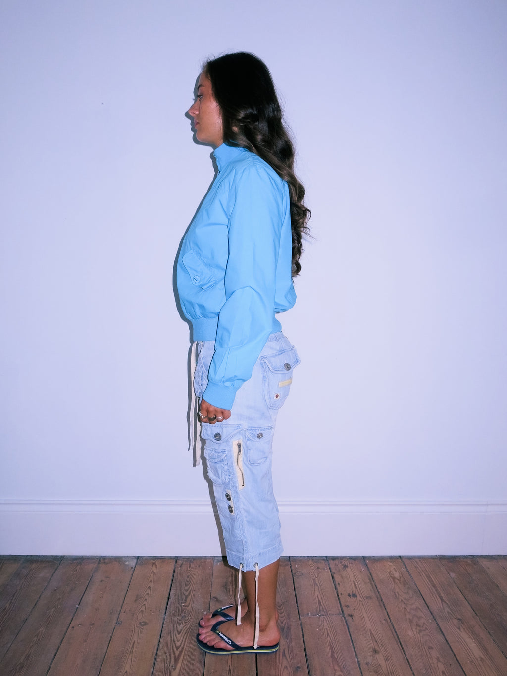 Blue Bomber Jacket