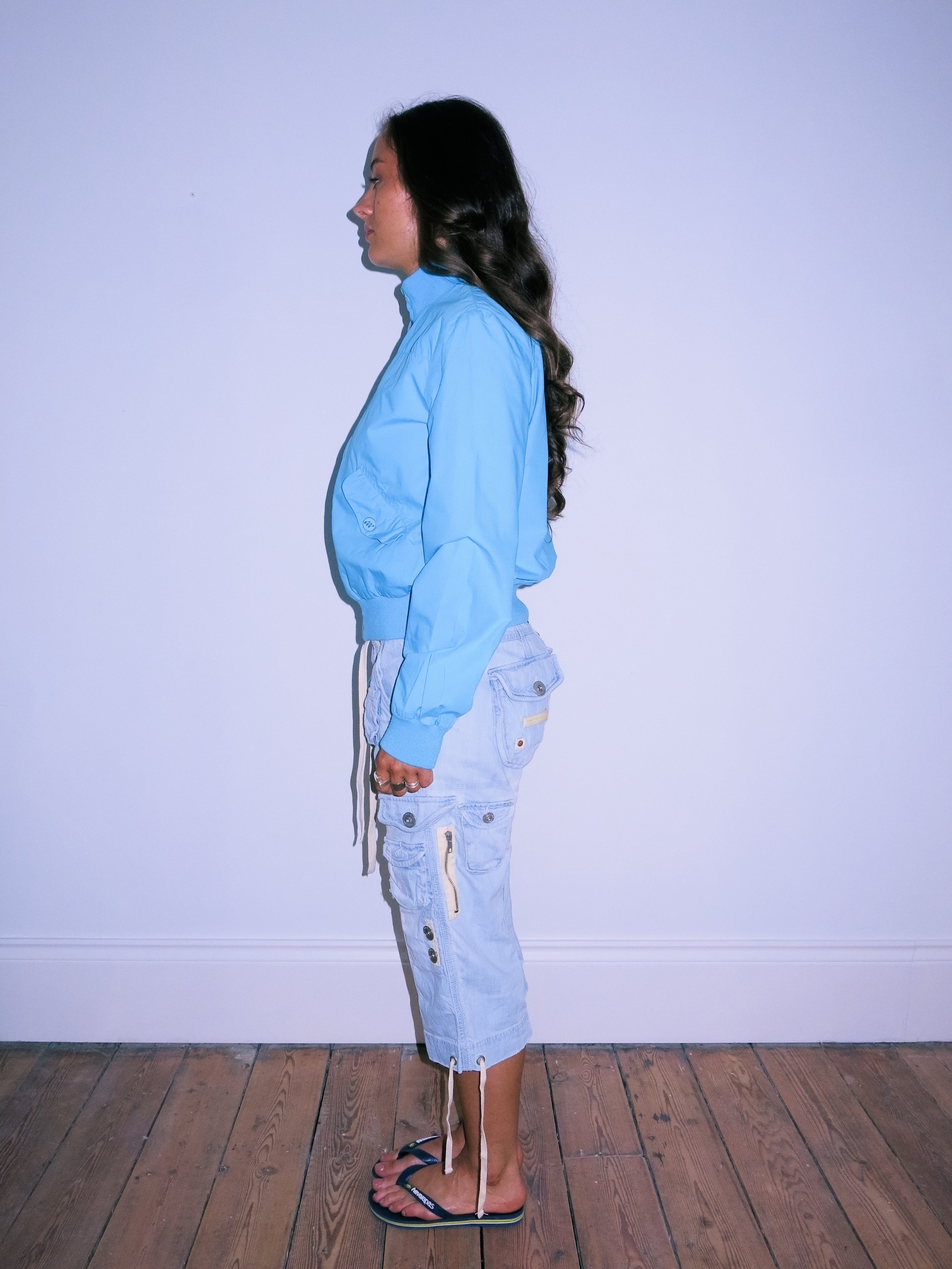 Blue Bomber Jacket
