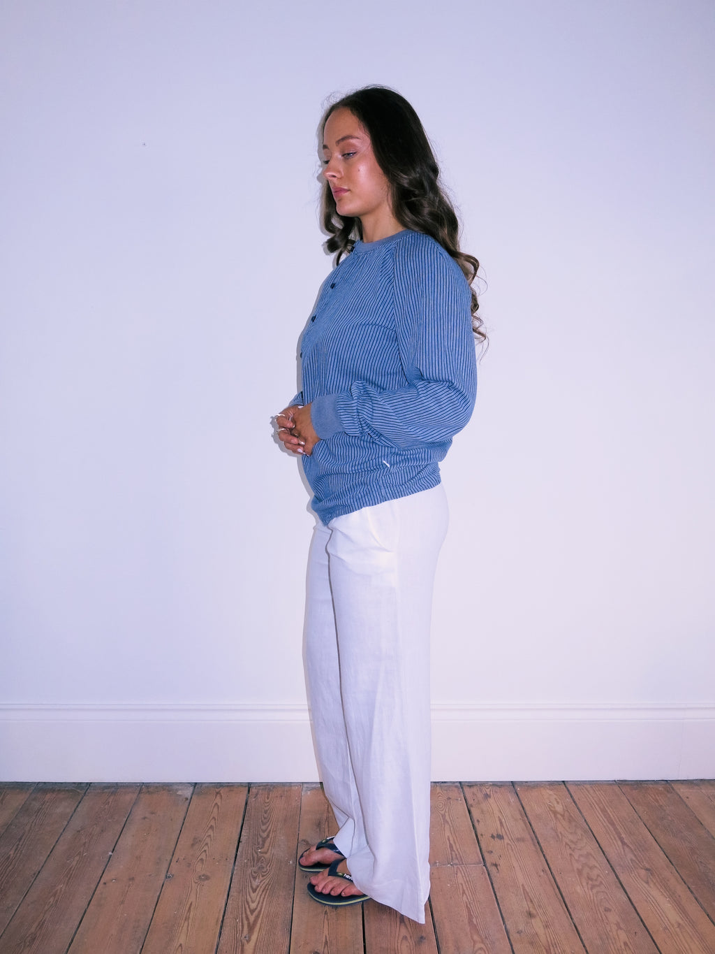 Asymmetric Button Up Shirt